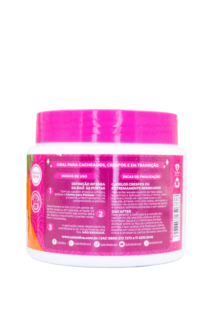 Creme para Cachos Definição Intensa
