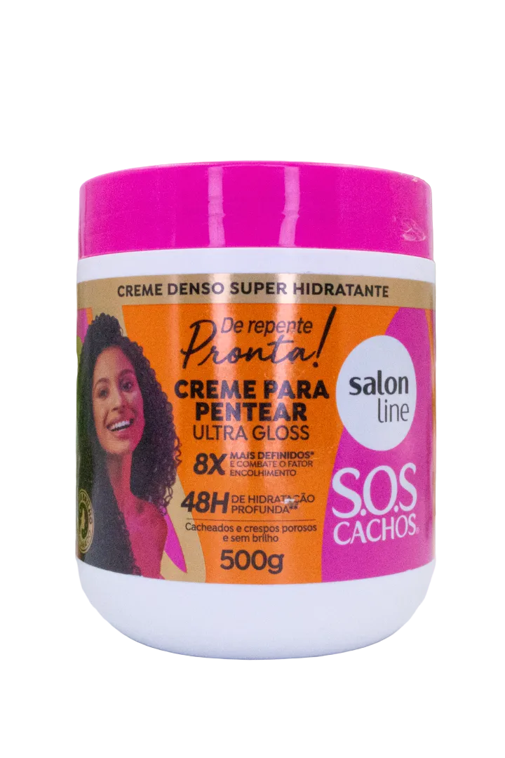 Creme de Pentear Ultra Brilho S.O.S Cachos