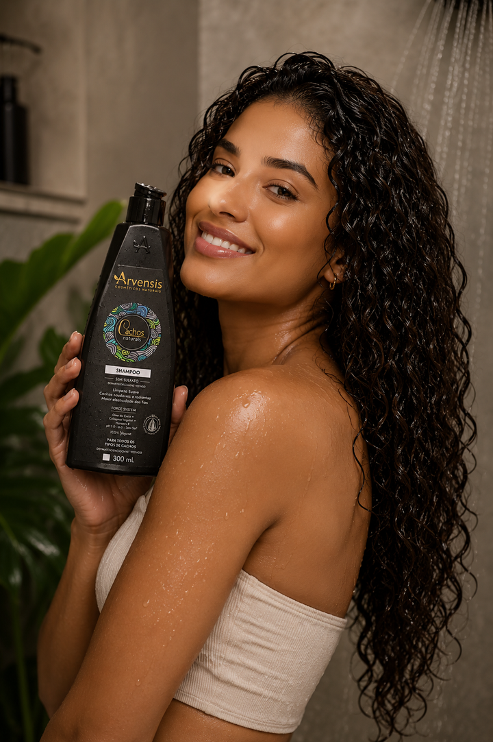 Arvensis Cachos Naturais Shampoo