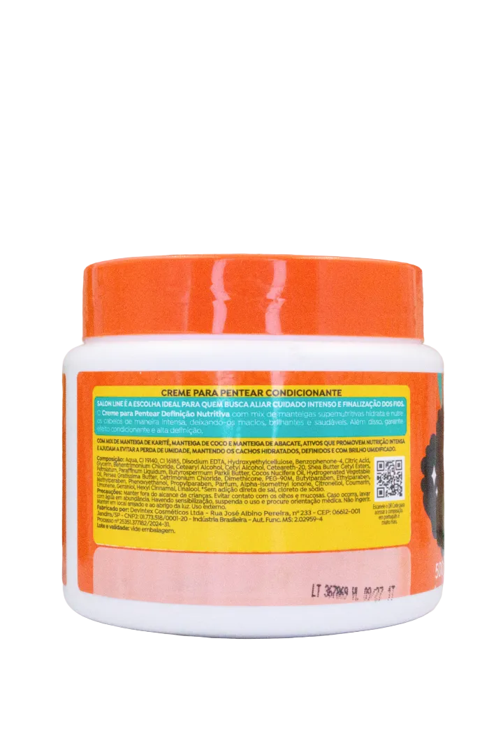 Curl Cream Nutritional Definition