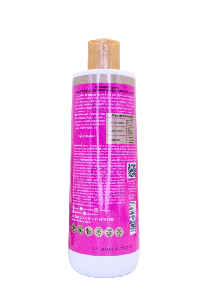 Shampoo Ultra gloss S.O.S cachos