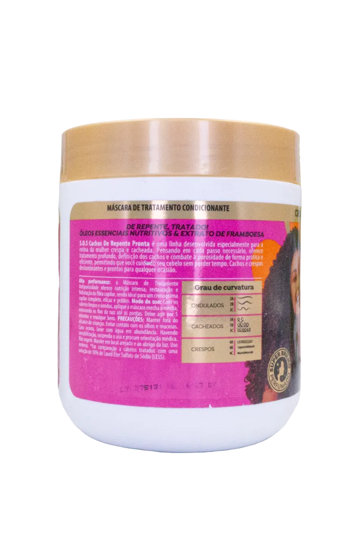 Mask Anti-porosity S.O.S cachos