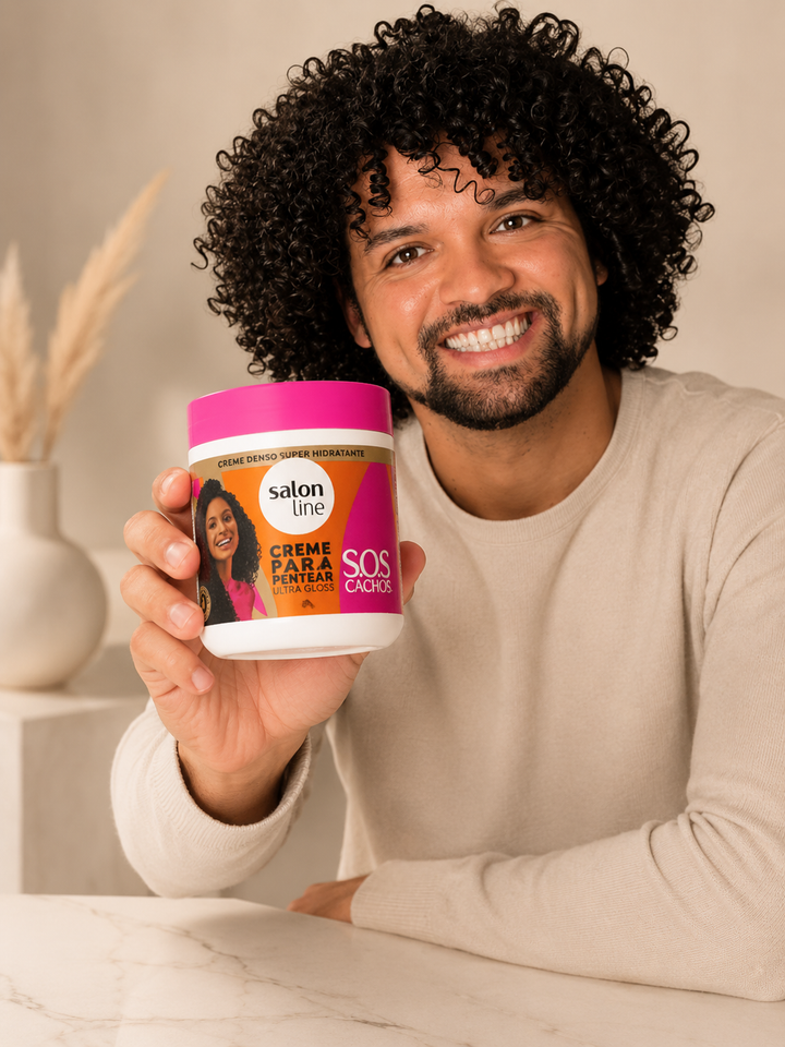 Creme de Pentear Ultra Brilho S.O.S Cachos