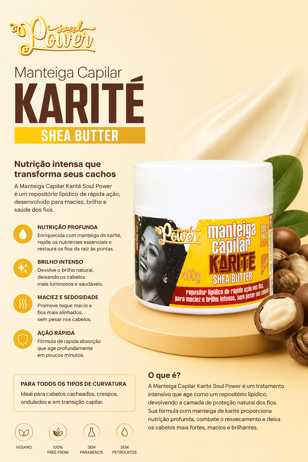 Mask Karité Shea Butter