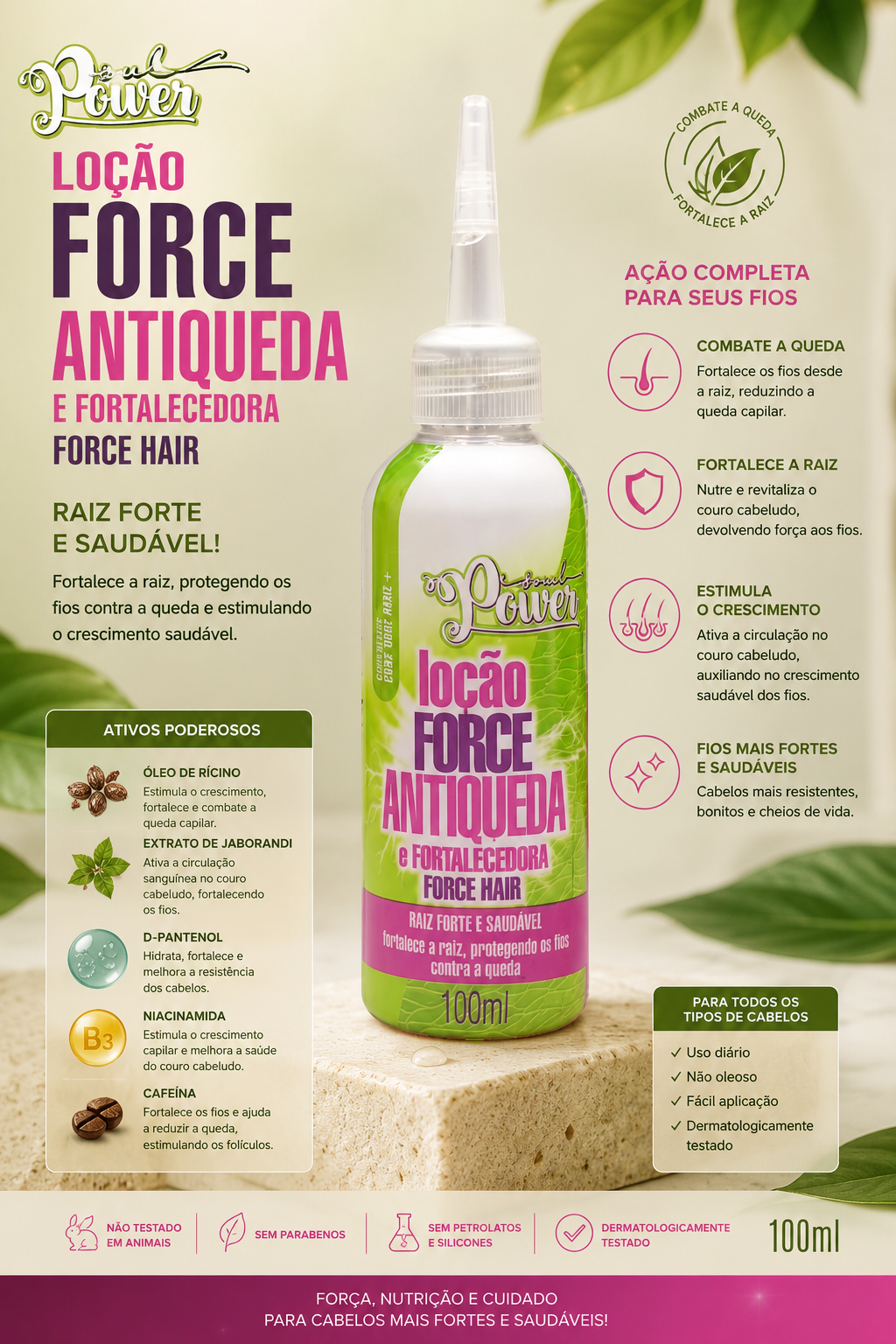 Lotion Force Anti-Hair Loss and Strengthening
