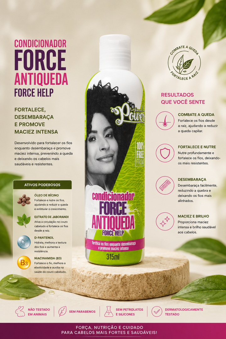 Condicionador Force Help Antiqueda 