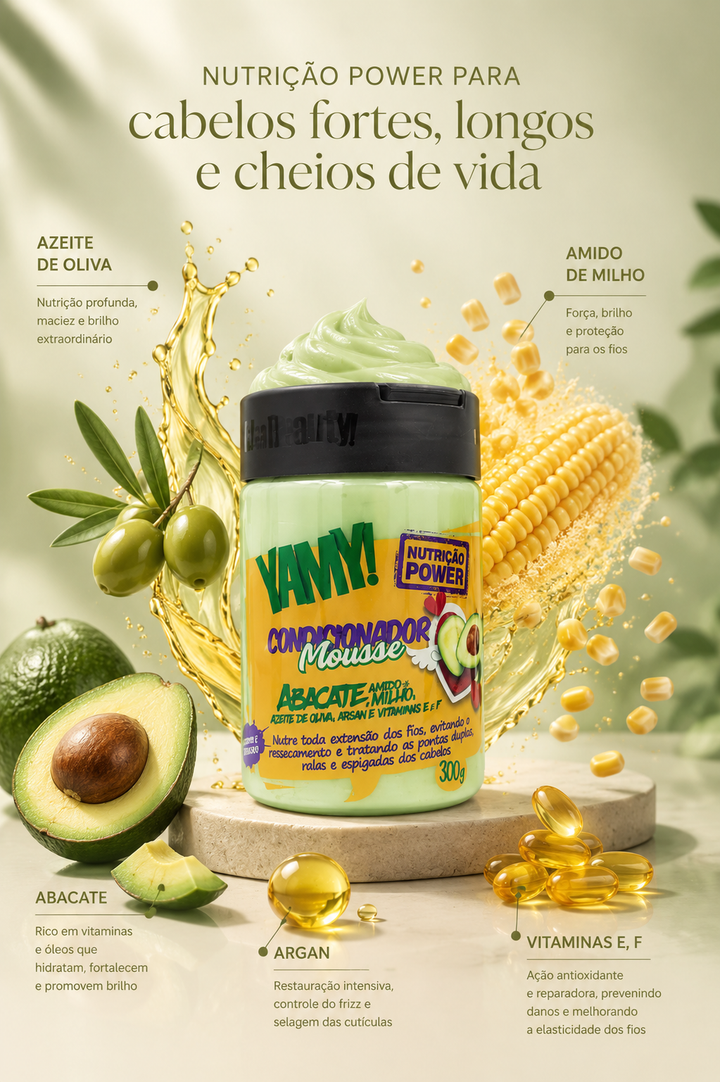 Condicionador mousse nutrição power