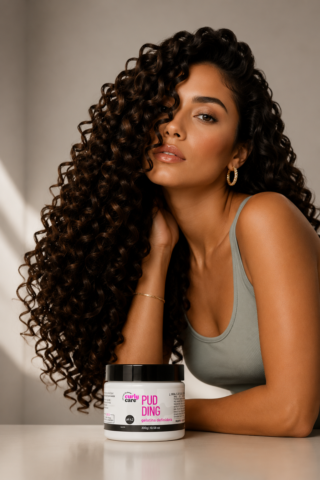 Gelatina Definidora Pudding Curly Care