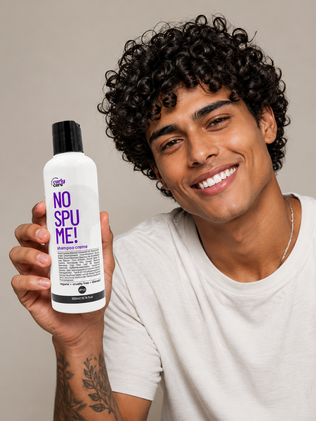 No Spume Creamy shampoo Curly Care