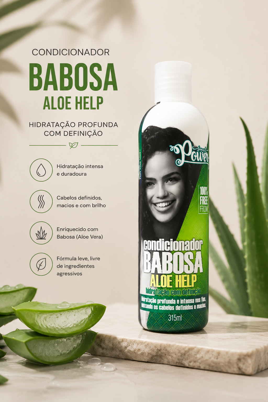 Condicionador Babosa Aloe Help