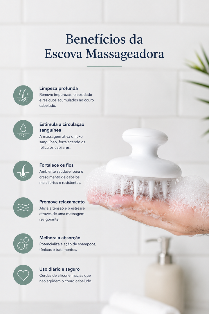 Kopfhaut Massagebürste