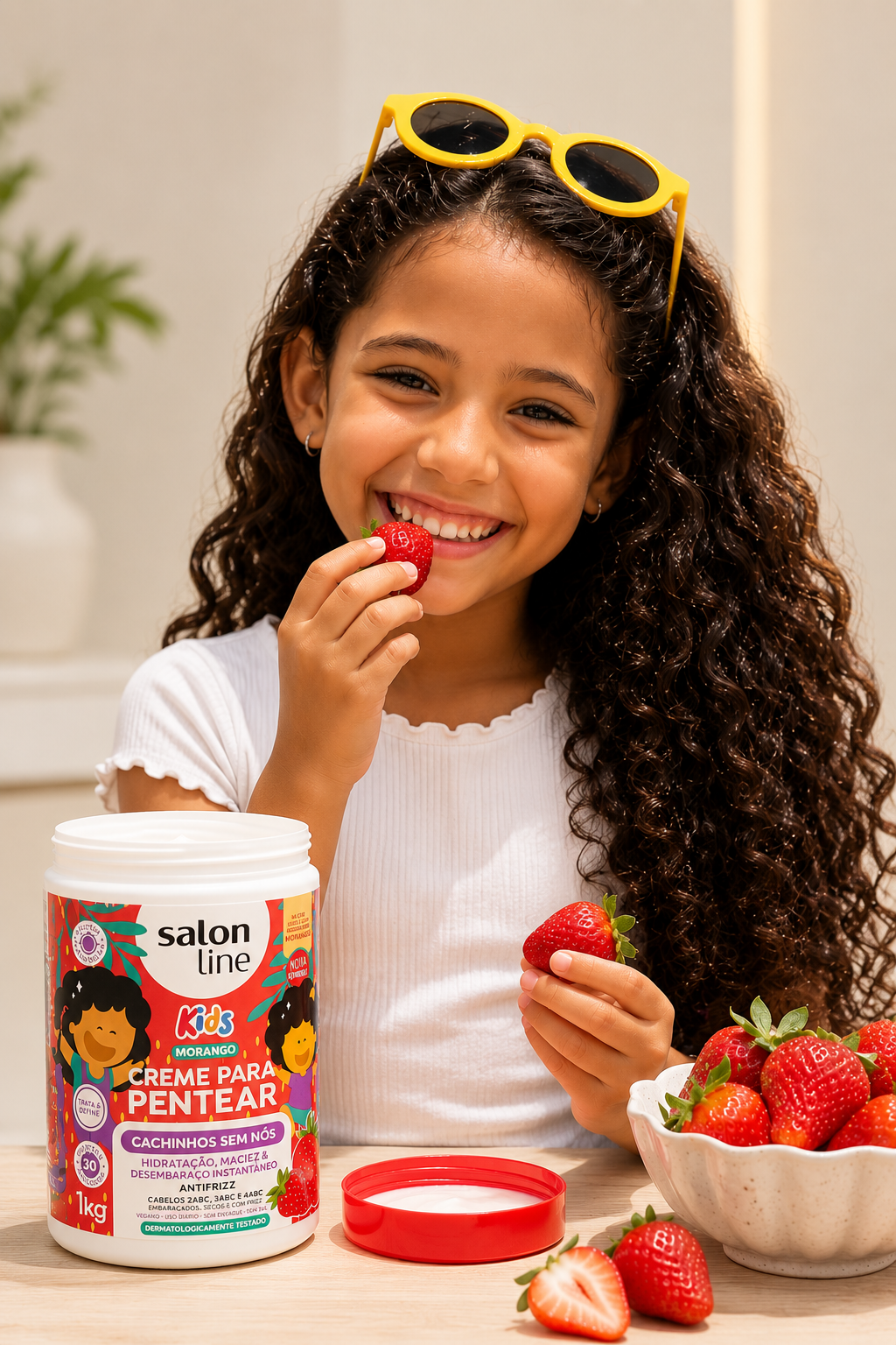 Strawberry Curl Cream Kids
