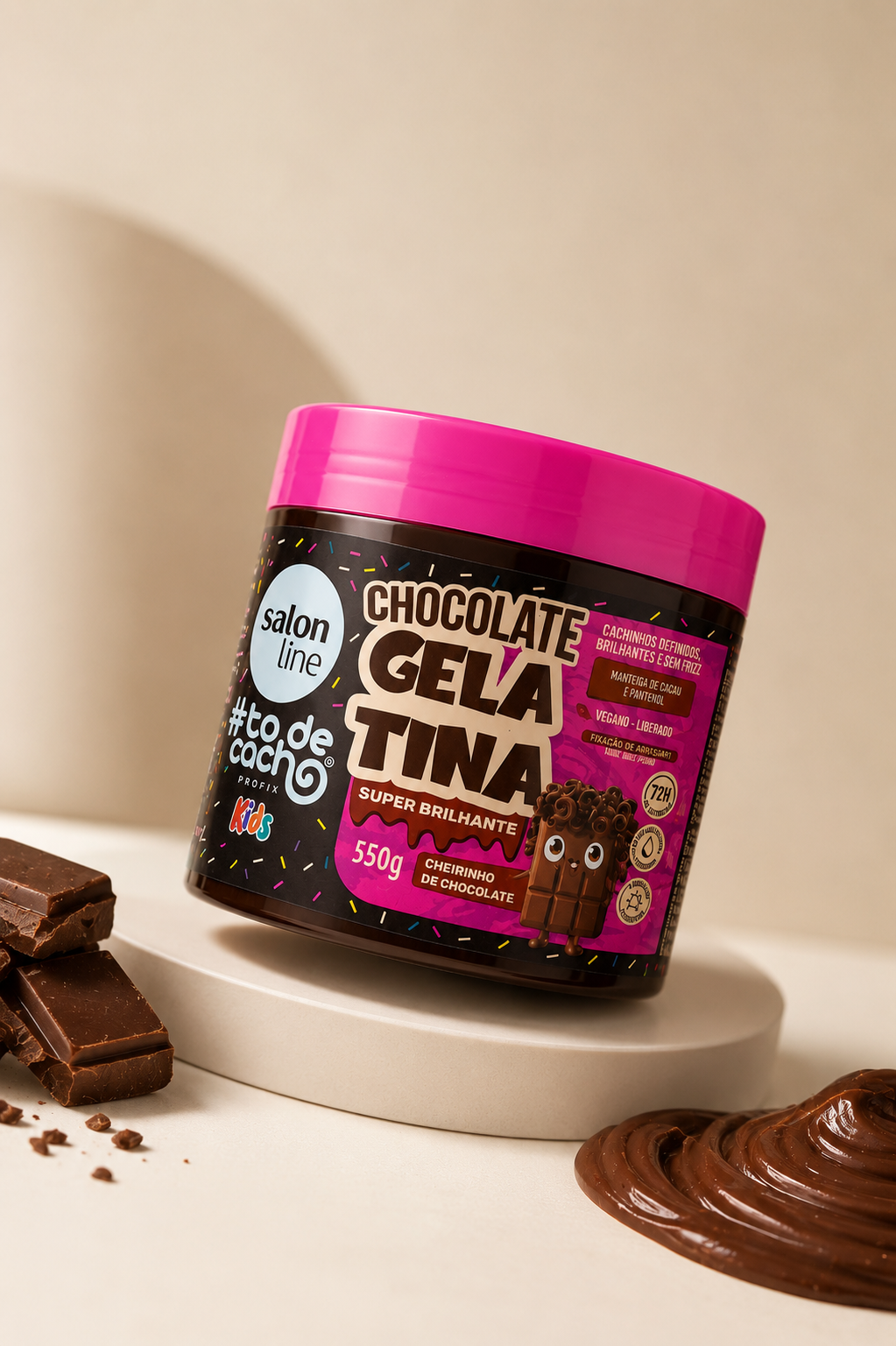 Gelatina Chocolate 