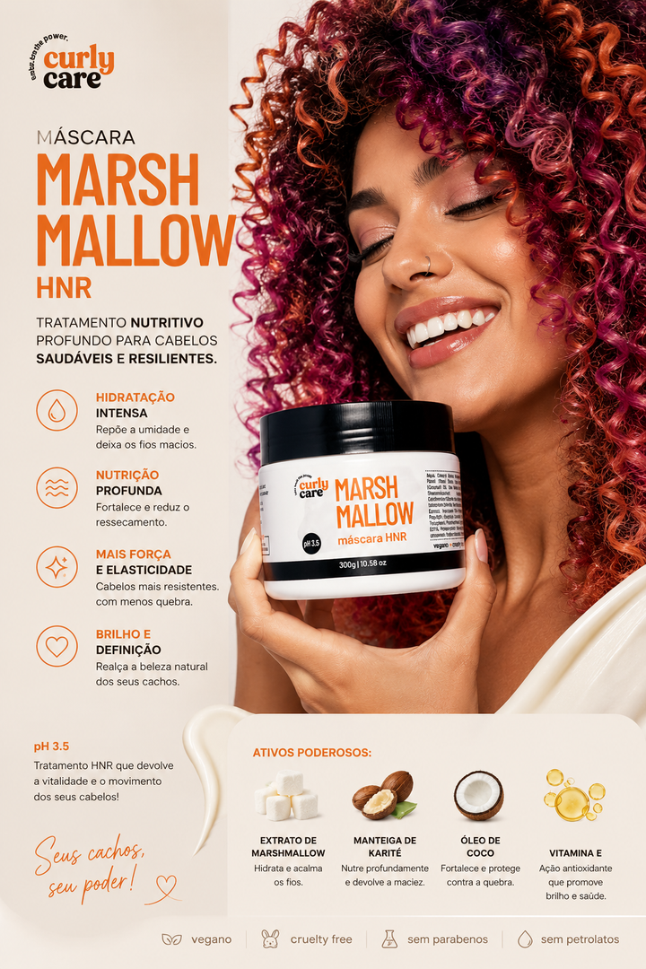 Haarmask "Marshmallow Curly Care"