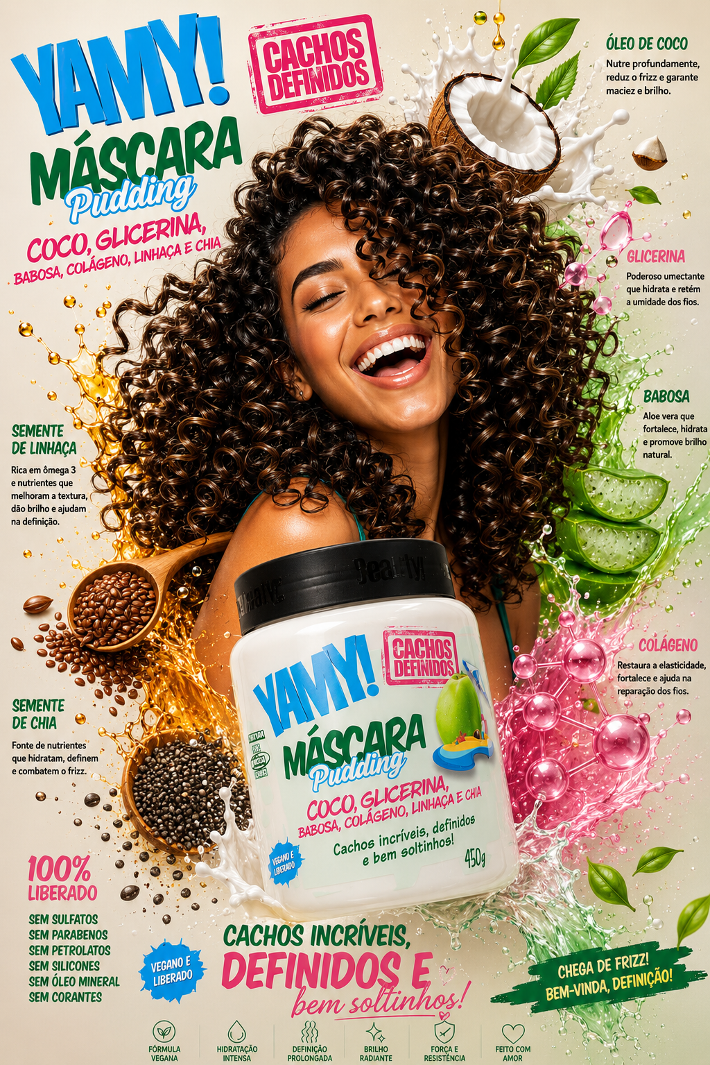 YAMY! Hair Mask Pudding