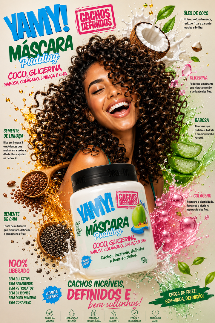 YAMY! Hair Mask Pudding