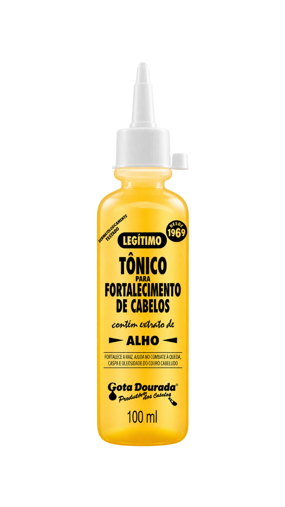 Gota Dourada – Traditional Strengthening Garlic Hair Tonic