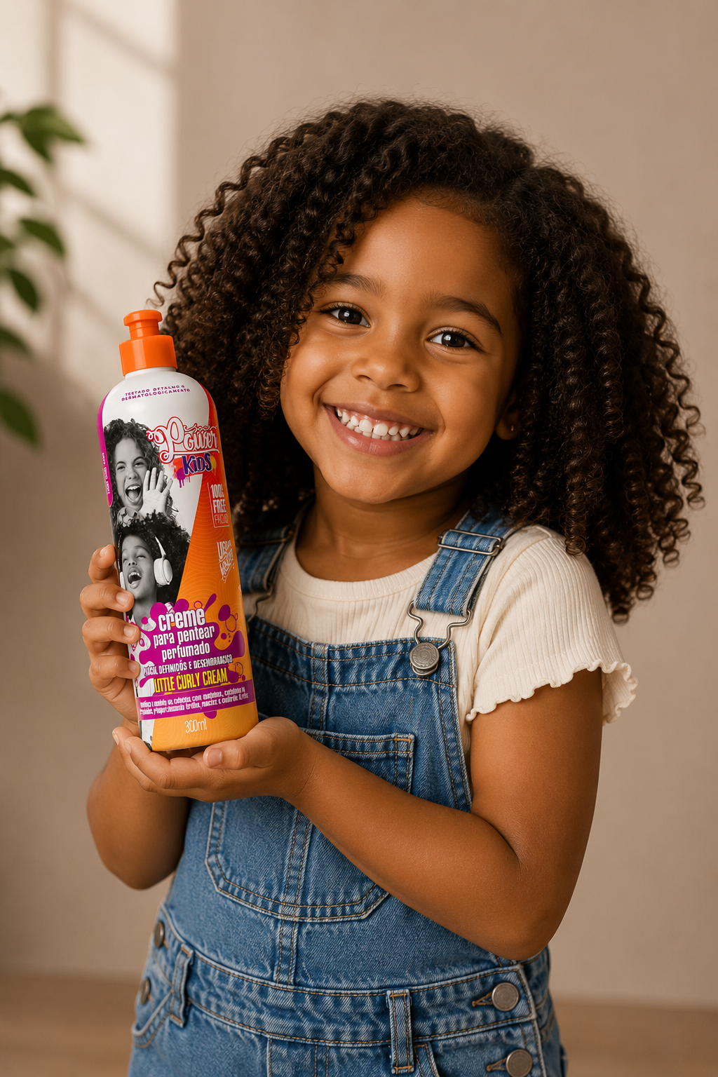 Creme para pentear: little curly cream