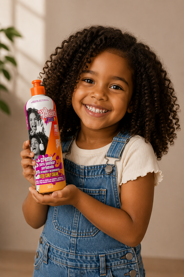 Creme para pentear: little curly cream