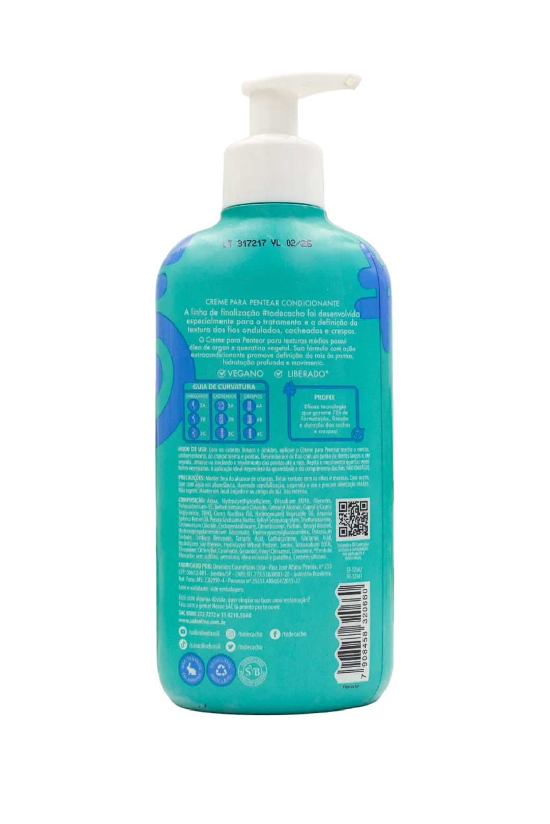 Creme para pentear Crespo Divino PROFIX
