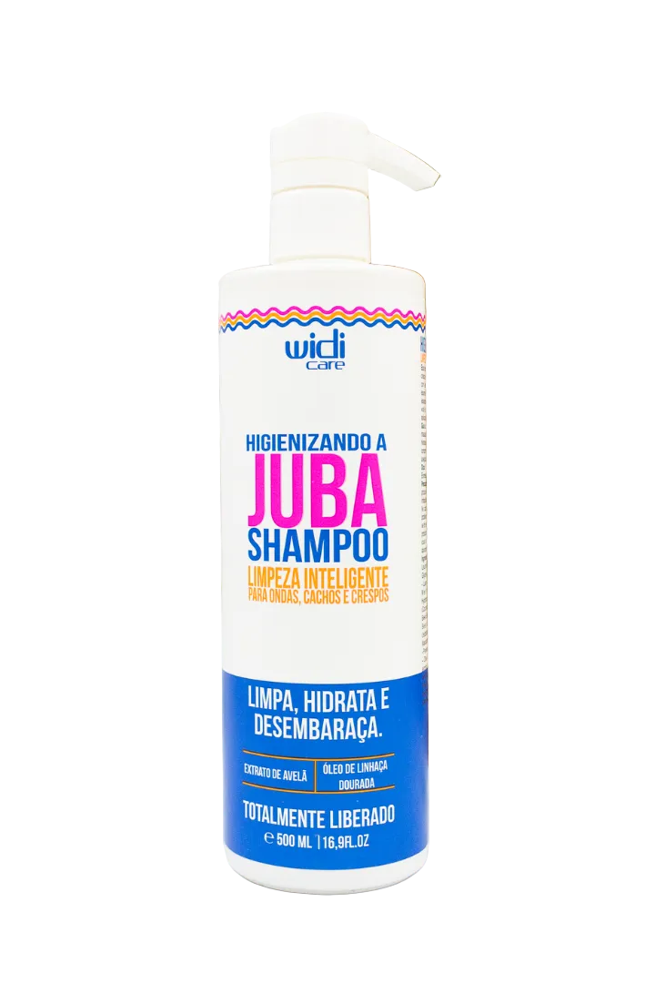 Higienizando a Juba Shampoo 