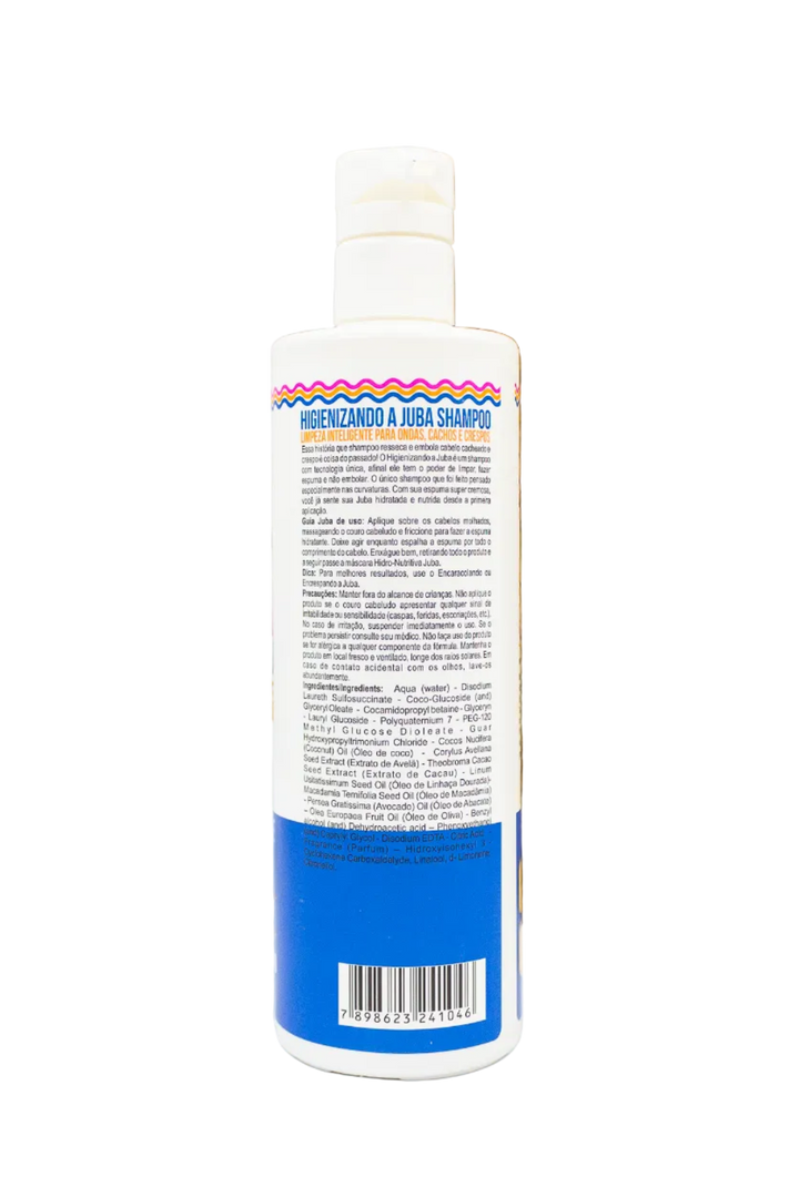 Higienizando a Juba Shampoo 