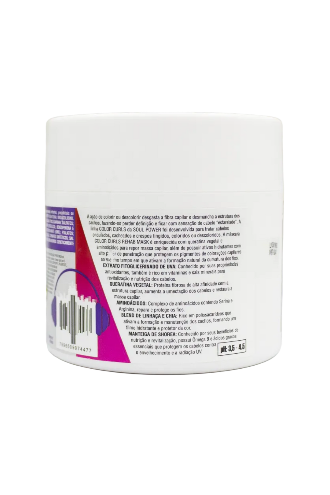 Color Curls: Rehab Mask