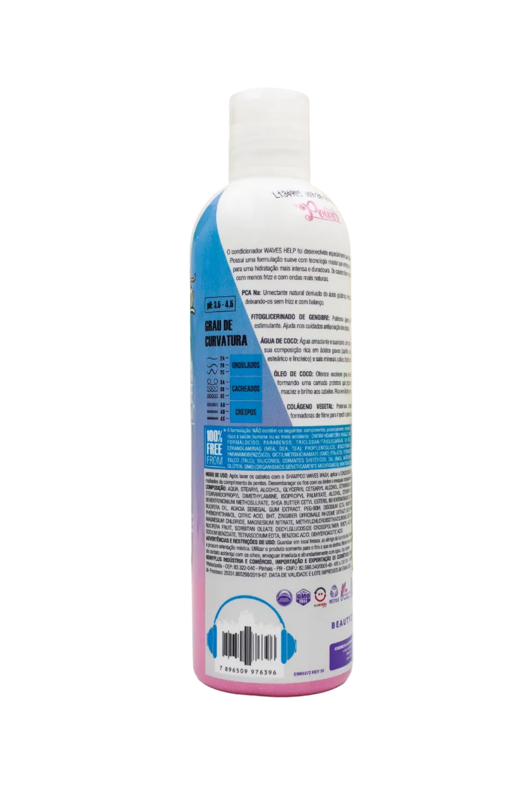 Mizellare Haarspülung für Gewelltes Haar