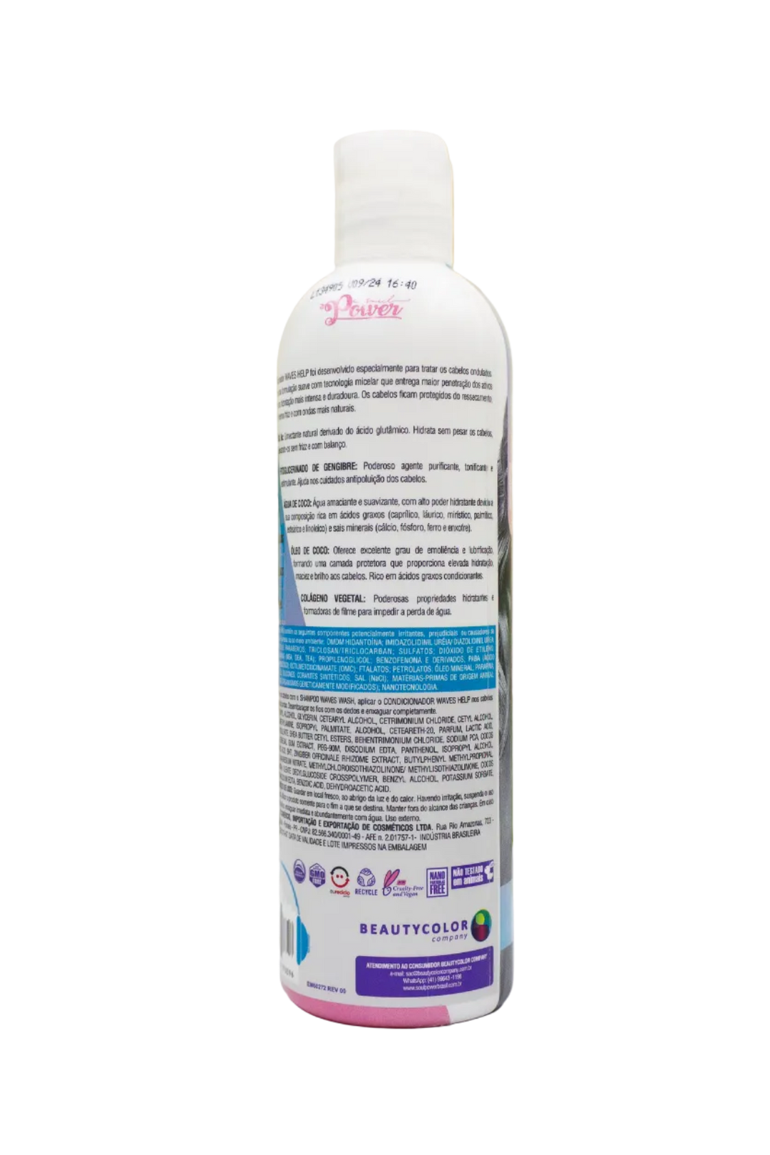 Mizellare Haarspülung für Gewelltes Haar