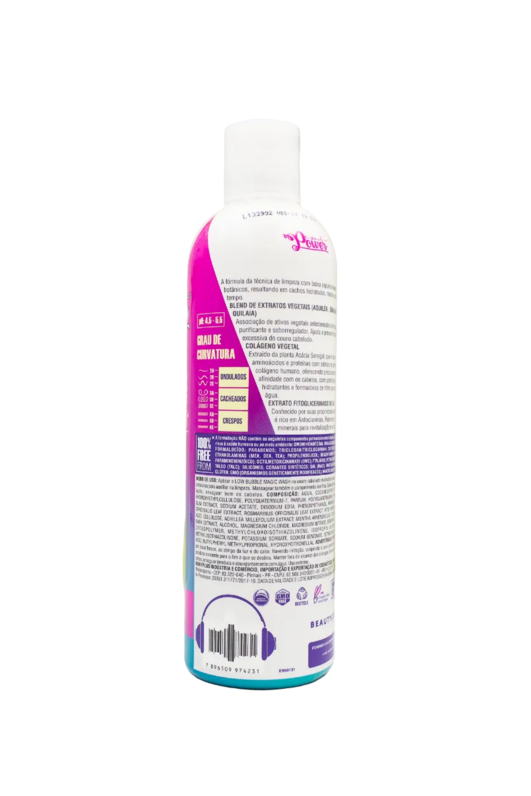 Shampoo Low Bubble Magic Wash