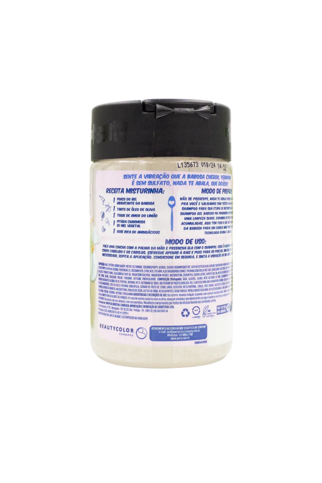 Shampoo Gel Aloe Vera Save Hair "Yamy!"